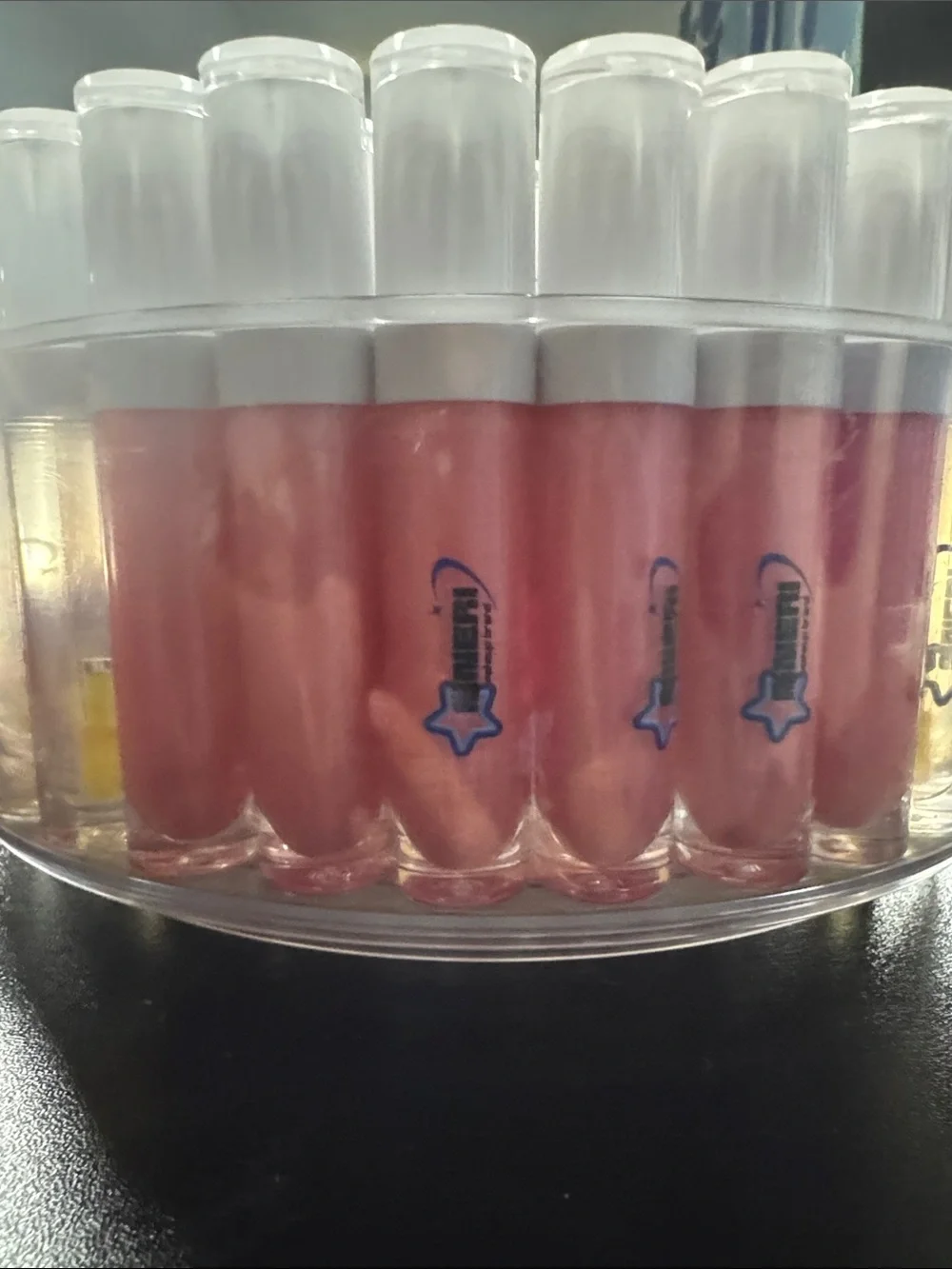 Bulk Red Lip Balm Tubes with Clear Caps - Moisturizing Gloss
